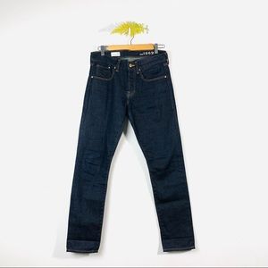 Gap 1969 Dark wash Original Fit 26r straight button fly denim jeans